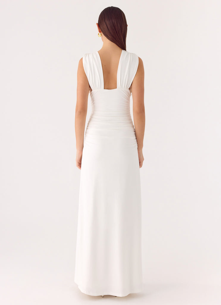 Options Maxi Dress - White