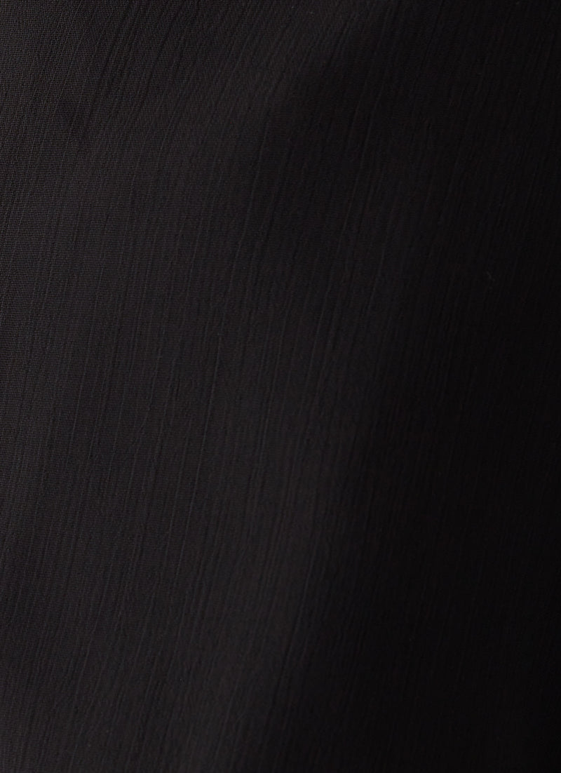 Orelia Long Sleeve Top - Black