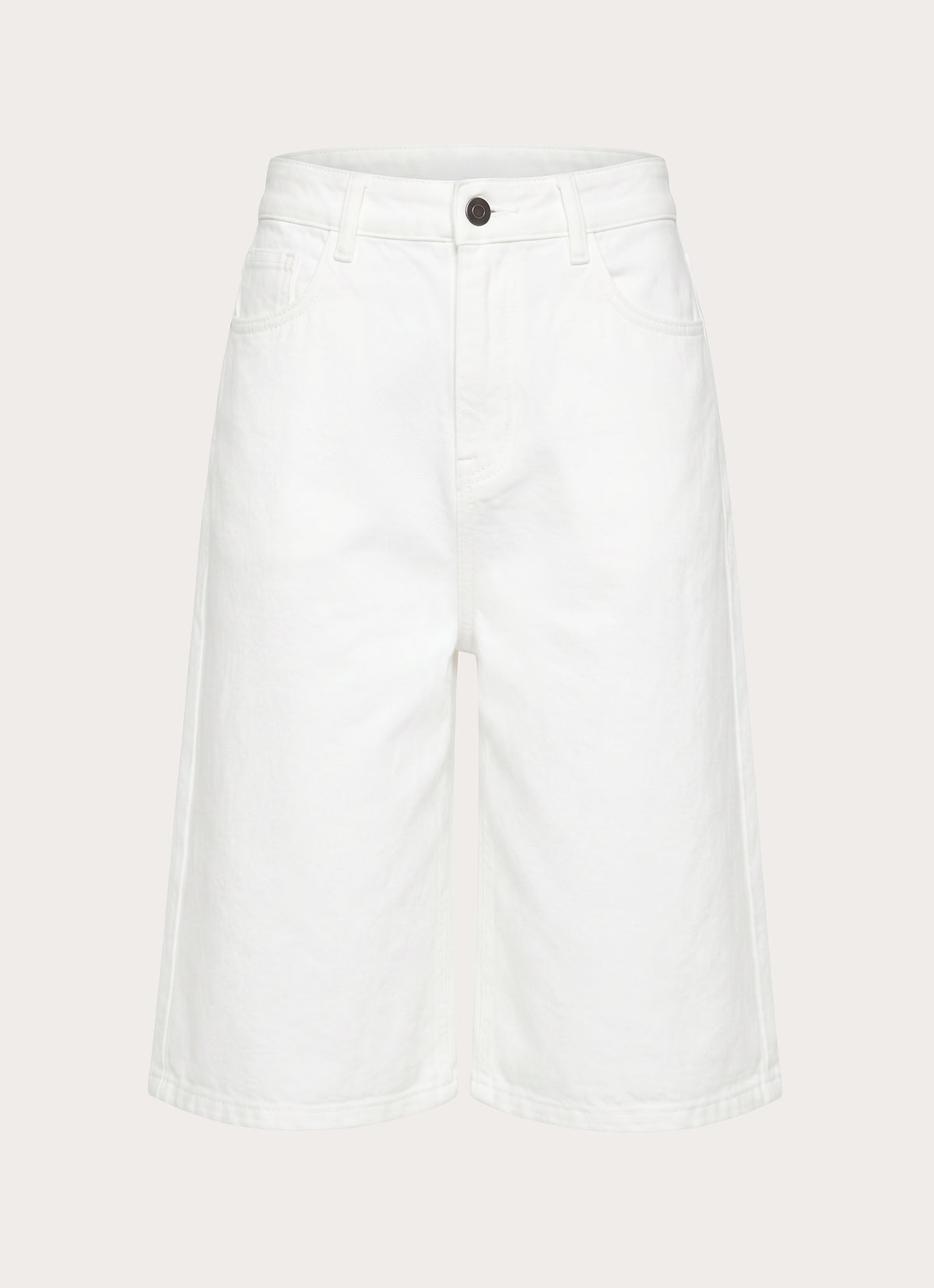 Orleans Denim Jorts - White
