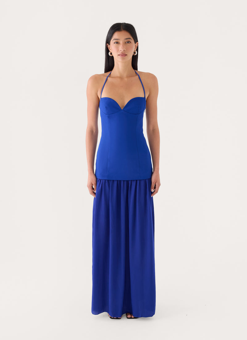 Orlienne Maxi Dress - Cobalt Blue