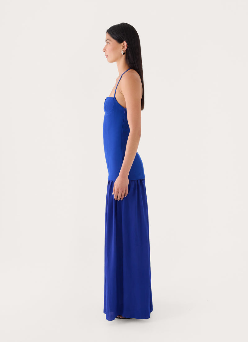 Orlienne Maxi Dress - Cobalt Blue