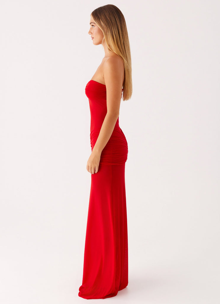 peppermayo mesh dress Beki Beaded Mesh Maxi Dress
