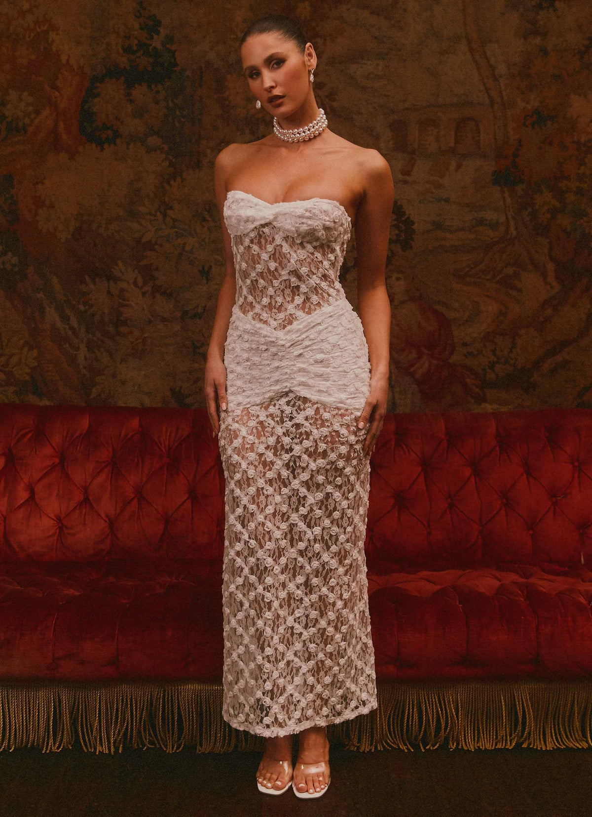 Ottilie Lace Maxi Dress