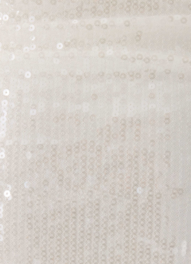 Overprotected Sequin Mini Dress - White