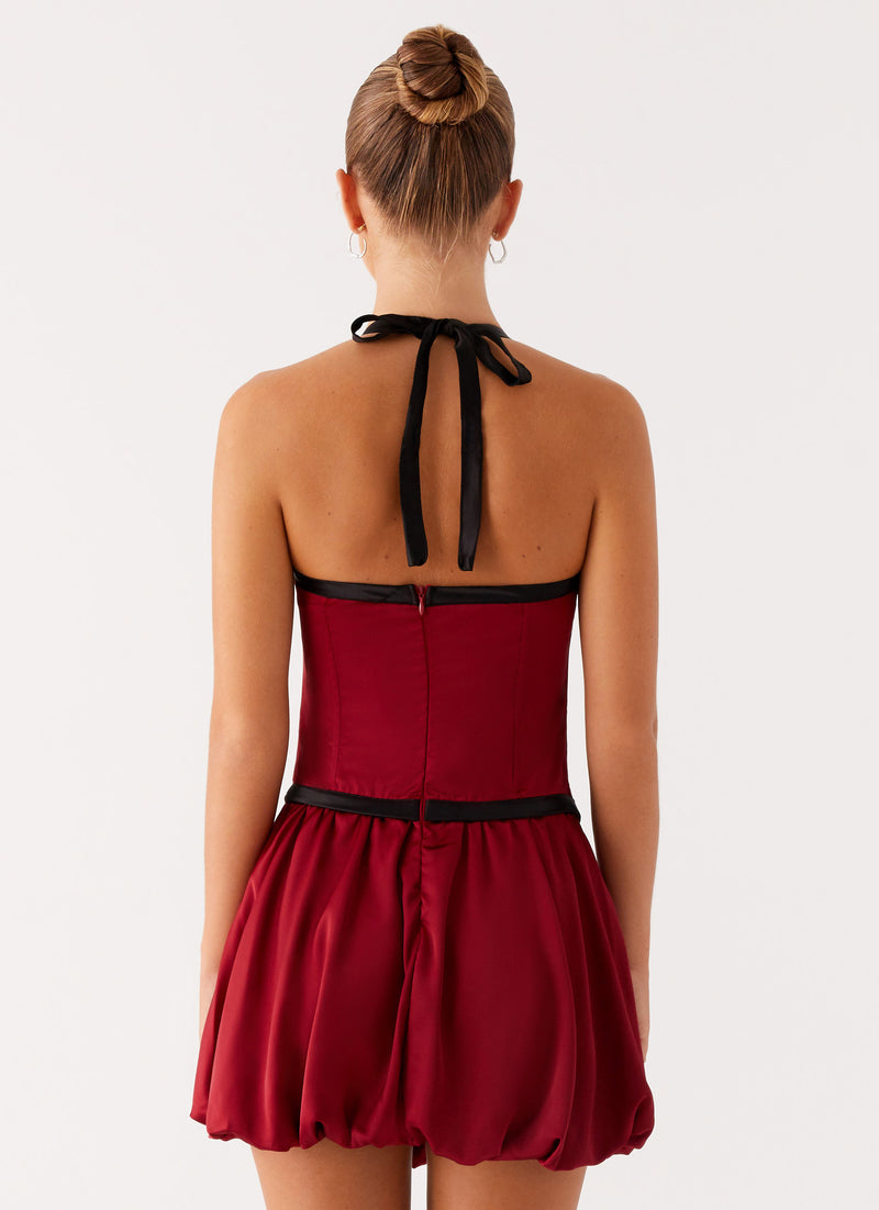 Pacific Mini Dress - Red