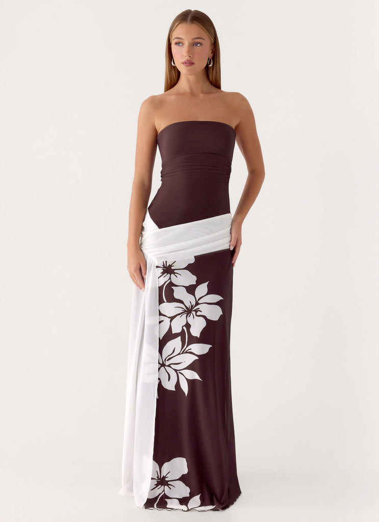 Brown Maxi Dresses