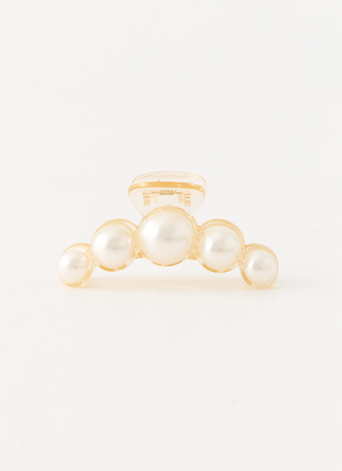 Oyster Club Claw Clip - Pearl