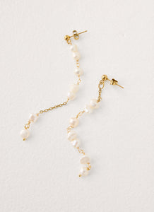 Pearla Earrings - Gold/Pearl