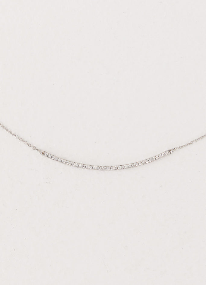 Sweet Harmony Pendant Necklace - Silver