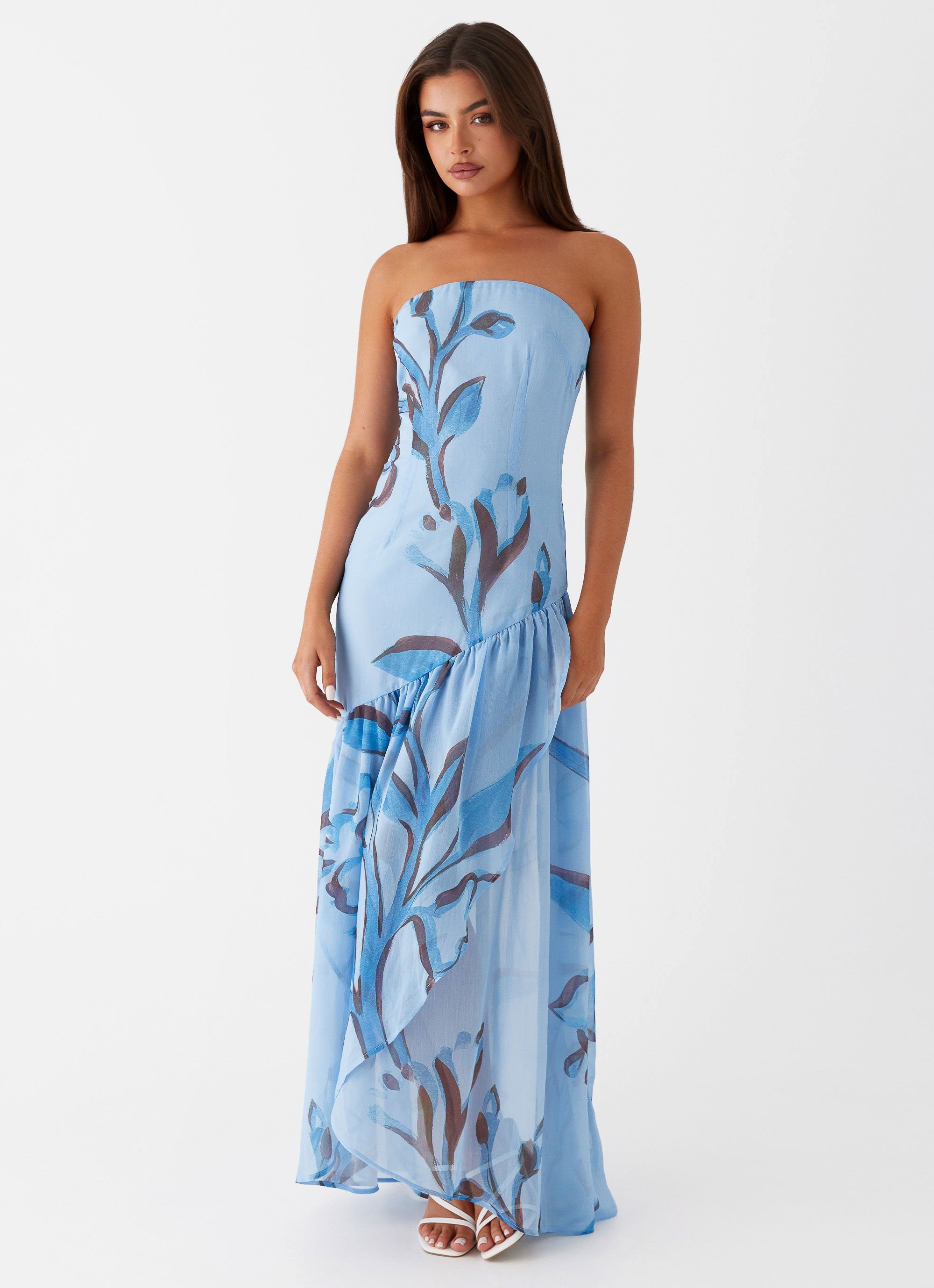 Solaris Strapless Maxi Dress