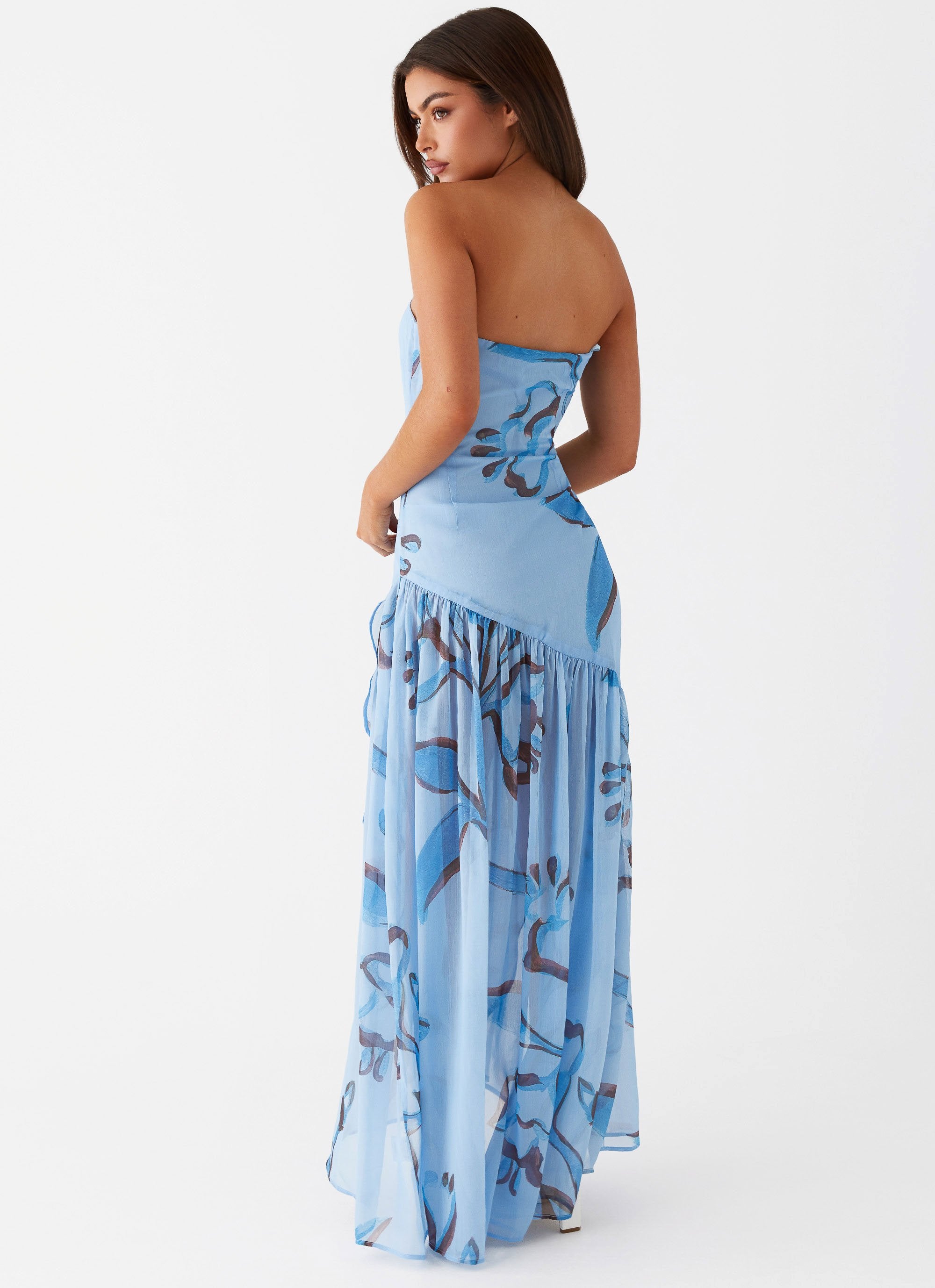 Solaris Strapless Maxi Dress