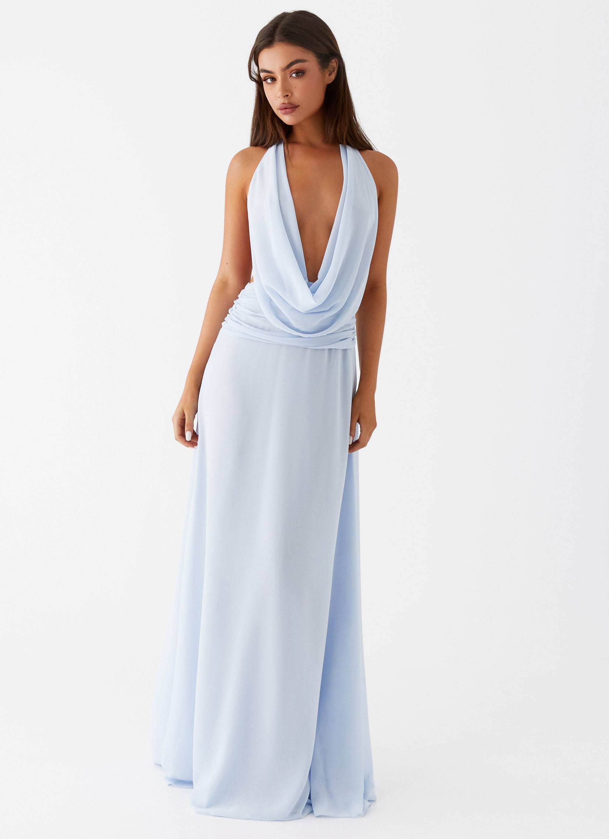 Elysia Chiffon Maxi Dress
