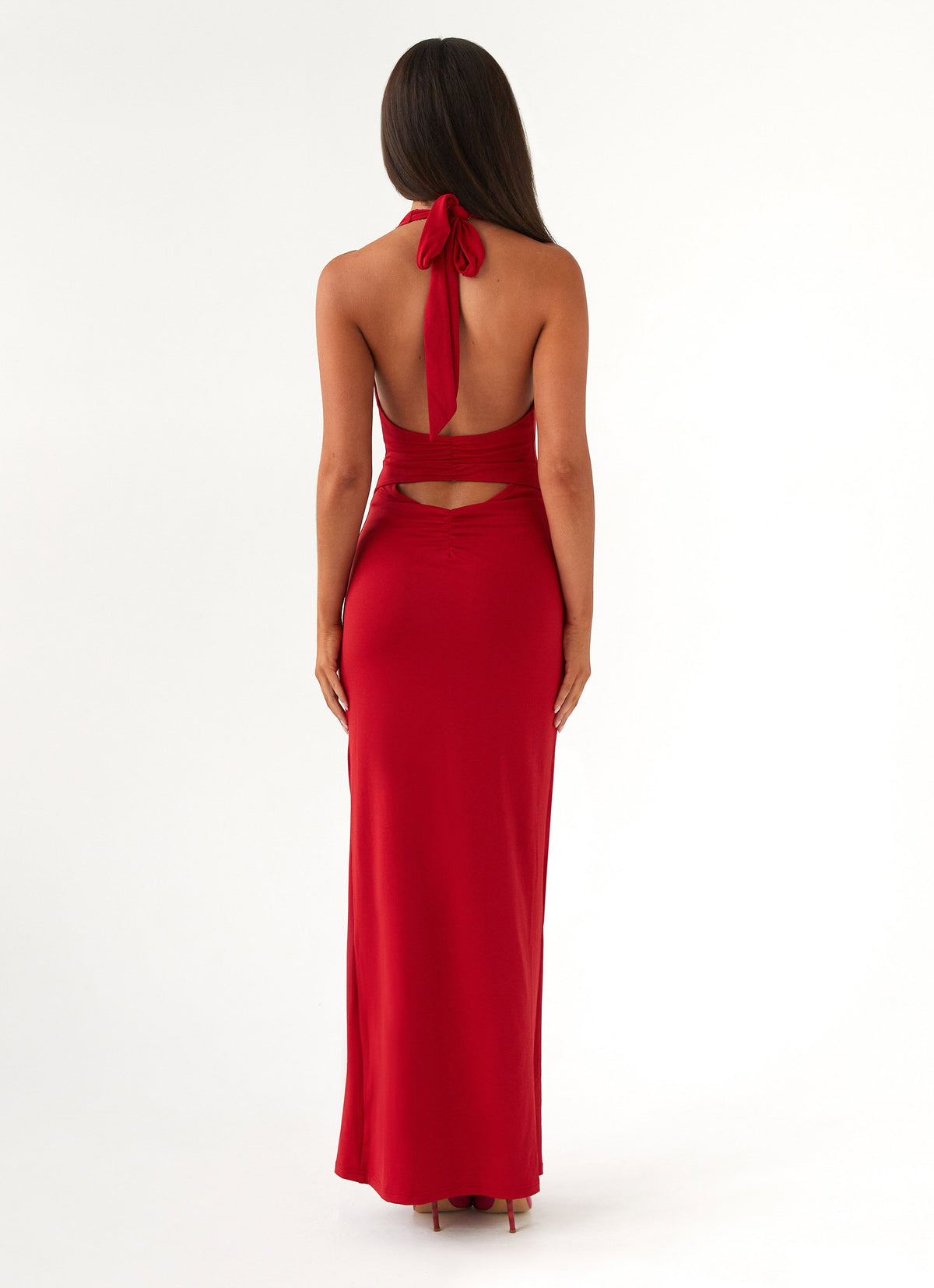 Whisked Away Halterneck Maxi Dress