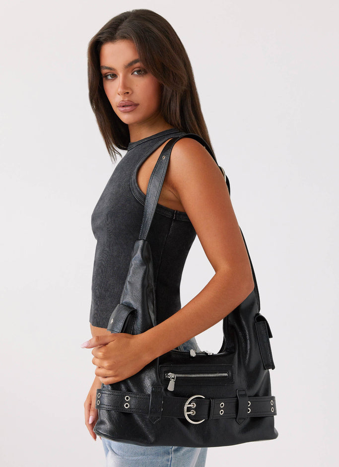 Emerie Shoulder Bag - Black