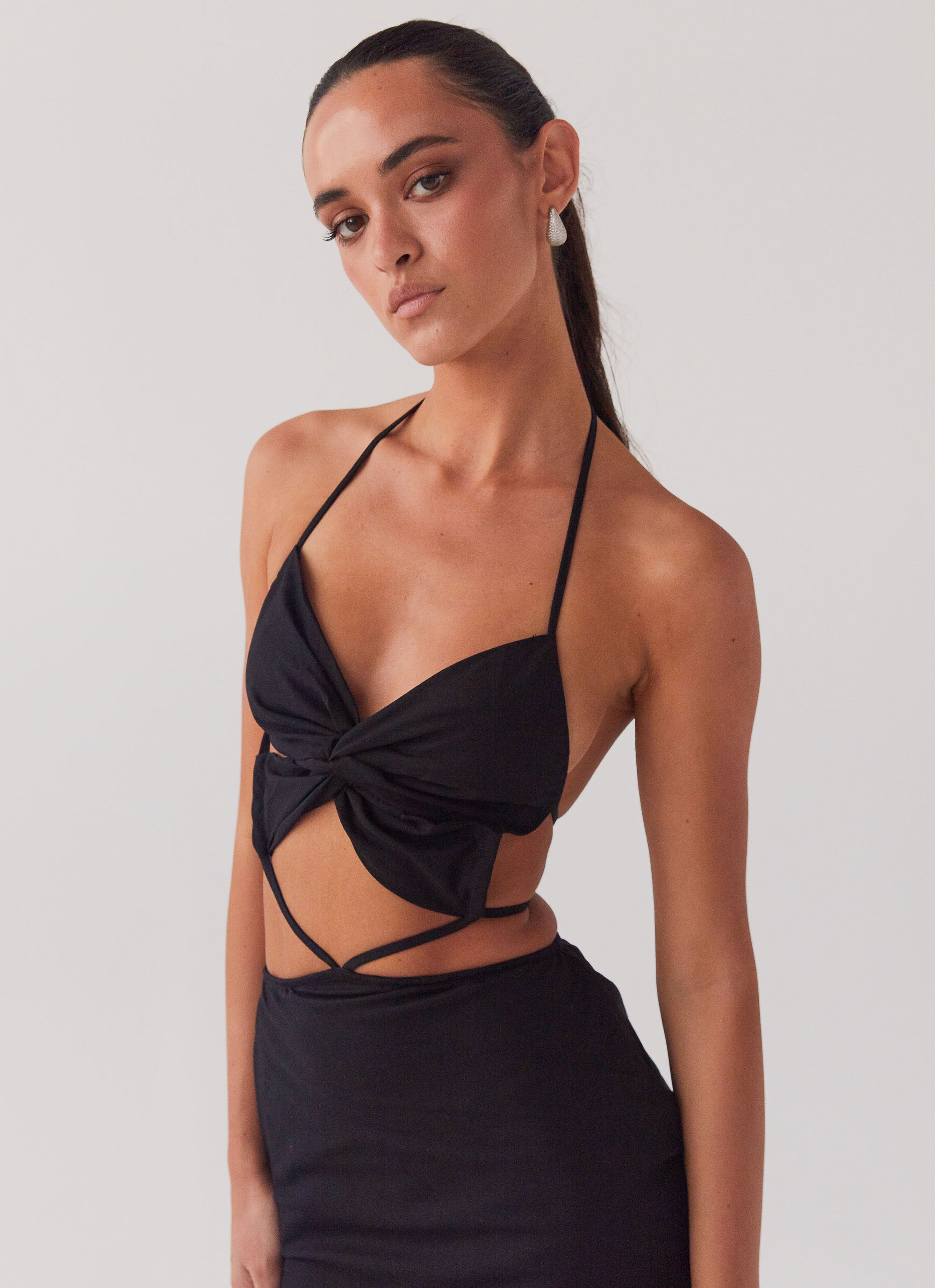 Dress Summers Maxi Black – Saint - Tropez Peppermayo In