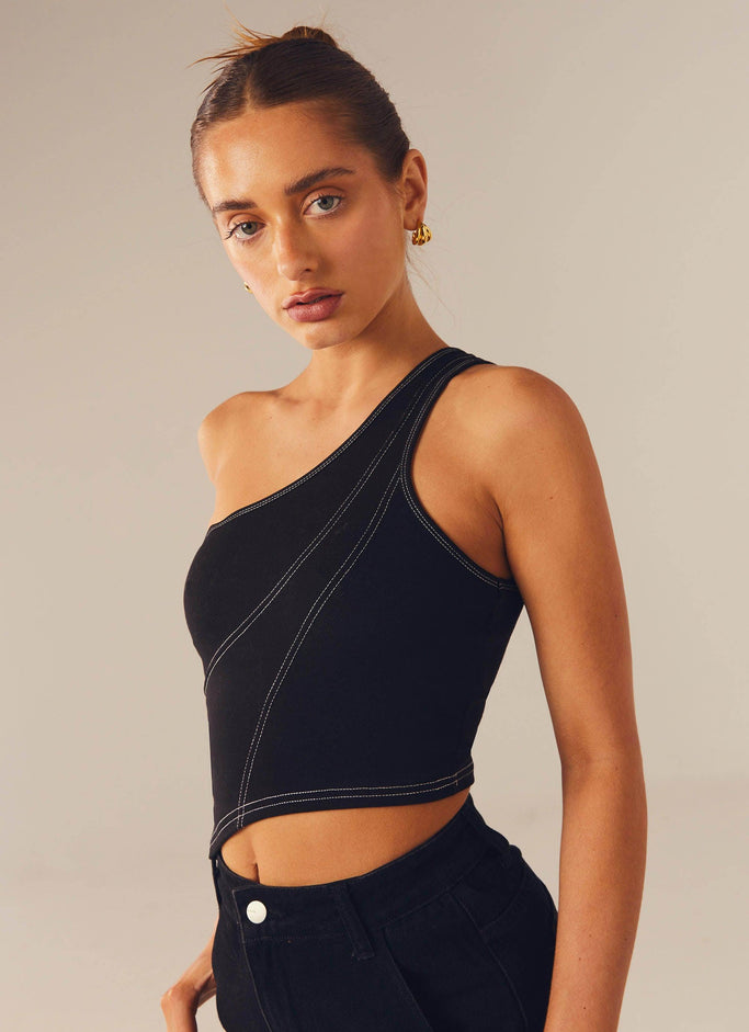 Lost And Found Top - Black