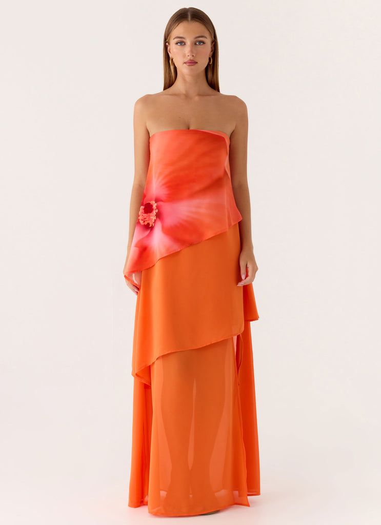 Orange Maxi Dresses