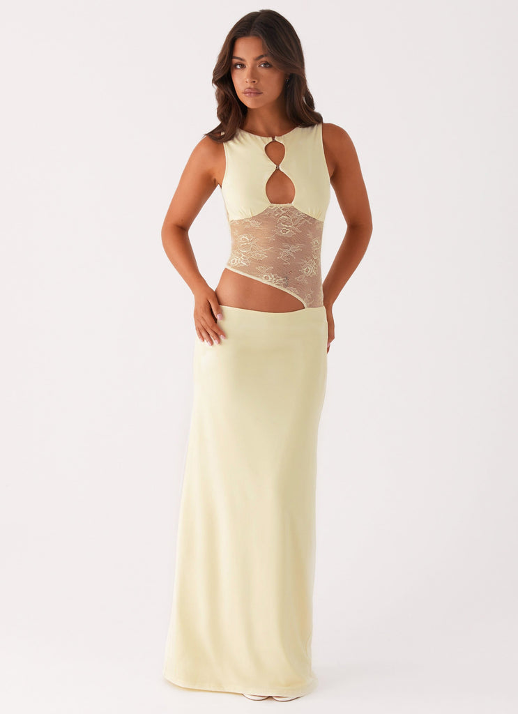 Prophecy Maxi Dress - Yellow