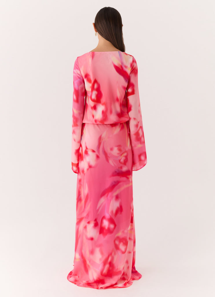 Rafaella Maxi Dress - Sun Blushed Bloom