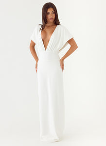 Rare Behaviour Maxi Dress - Ivory