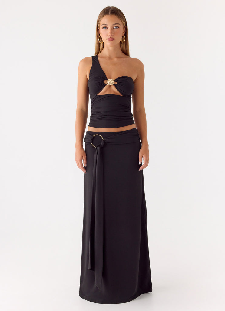 Ravi Maxi Skirt - Black