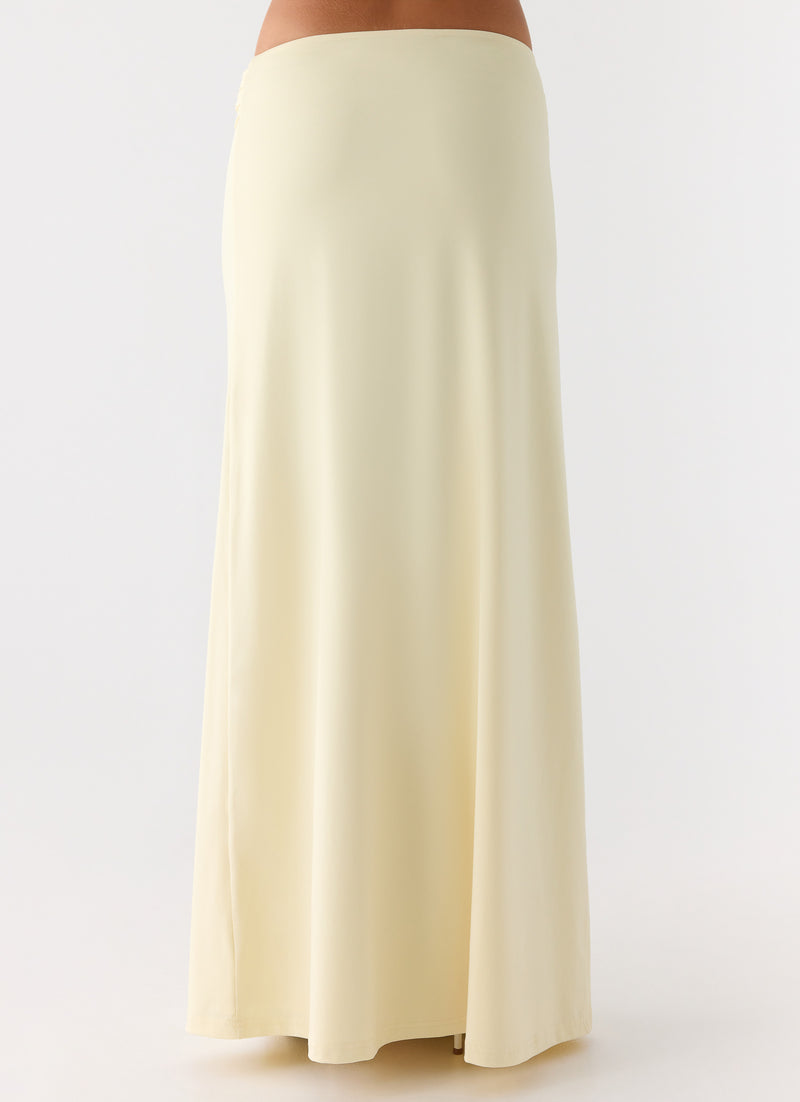 Ravi Maxi Skirt - Yellow