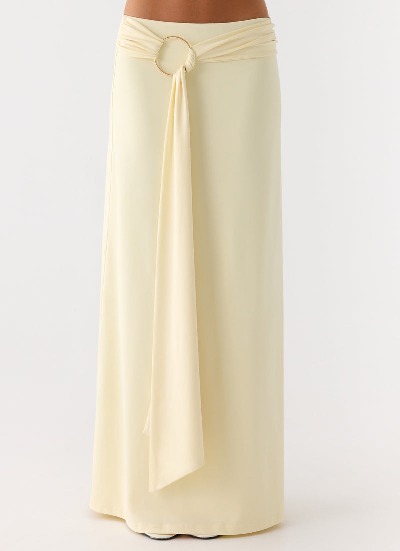Ravi Maxi Skirt - Yellow