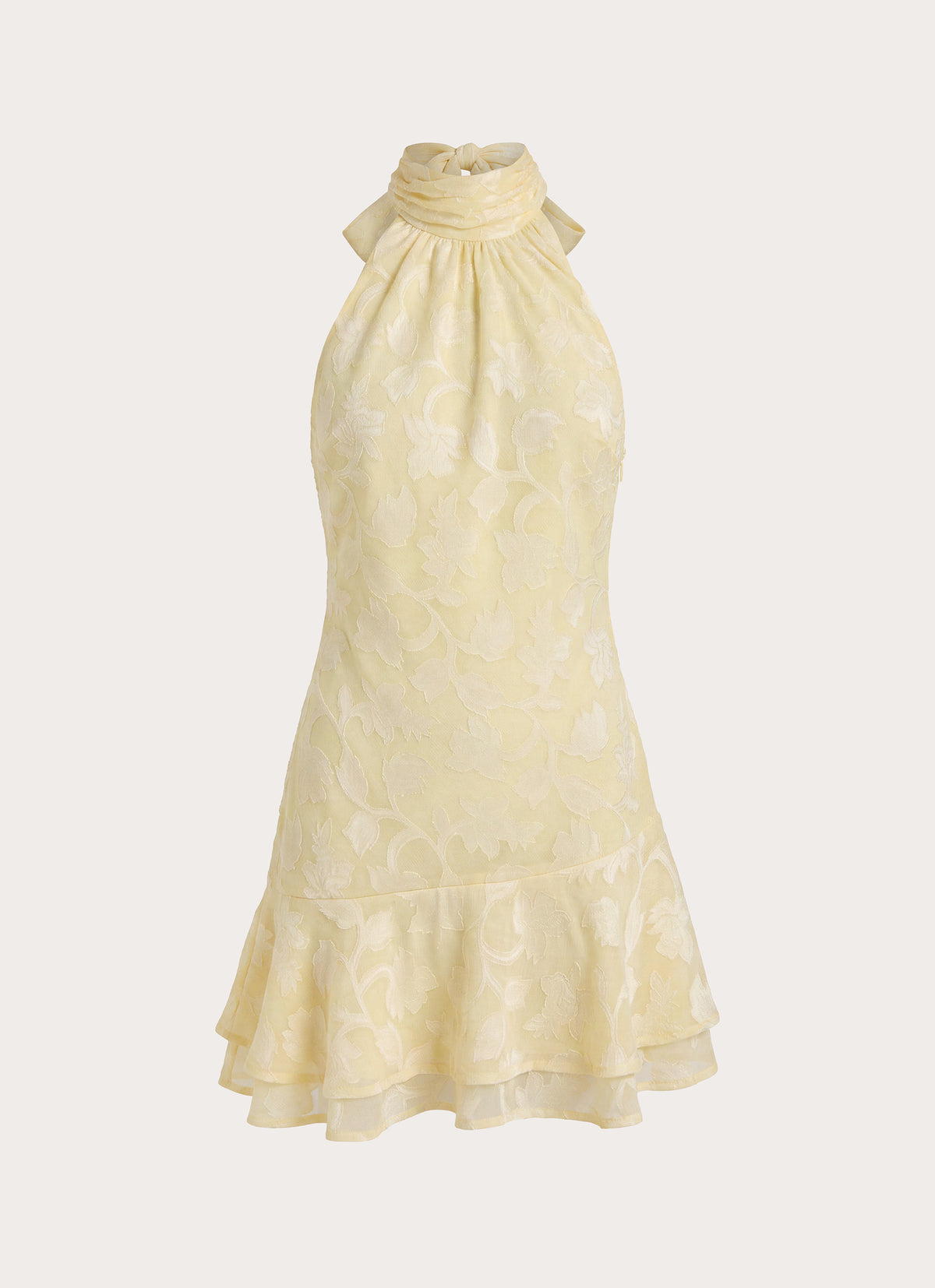 Recents Mini Dress - Yellow