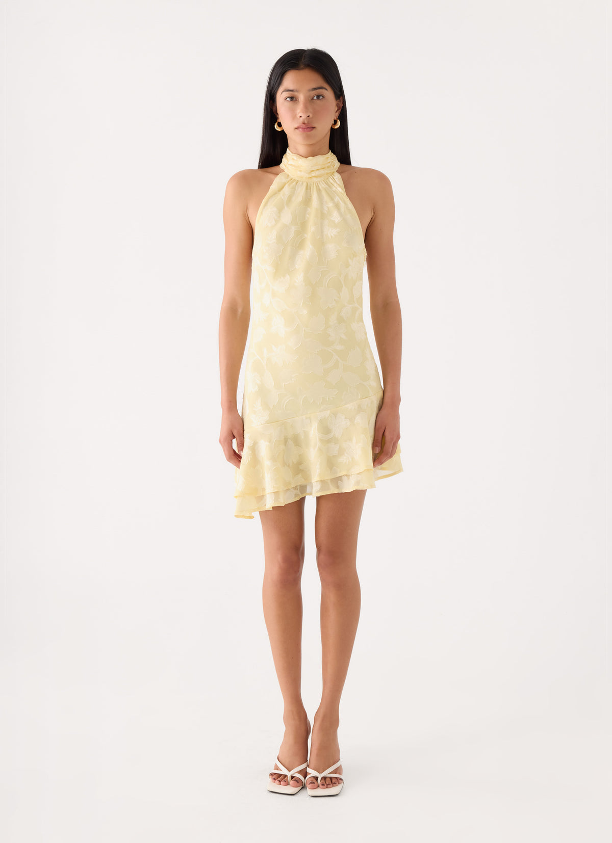 Recents Mini Dress - Yellow
