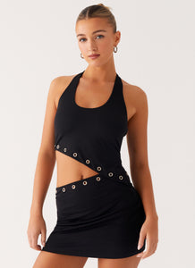 Riot Mini Dress - Black