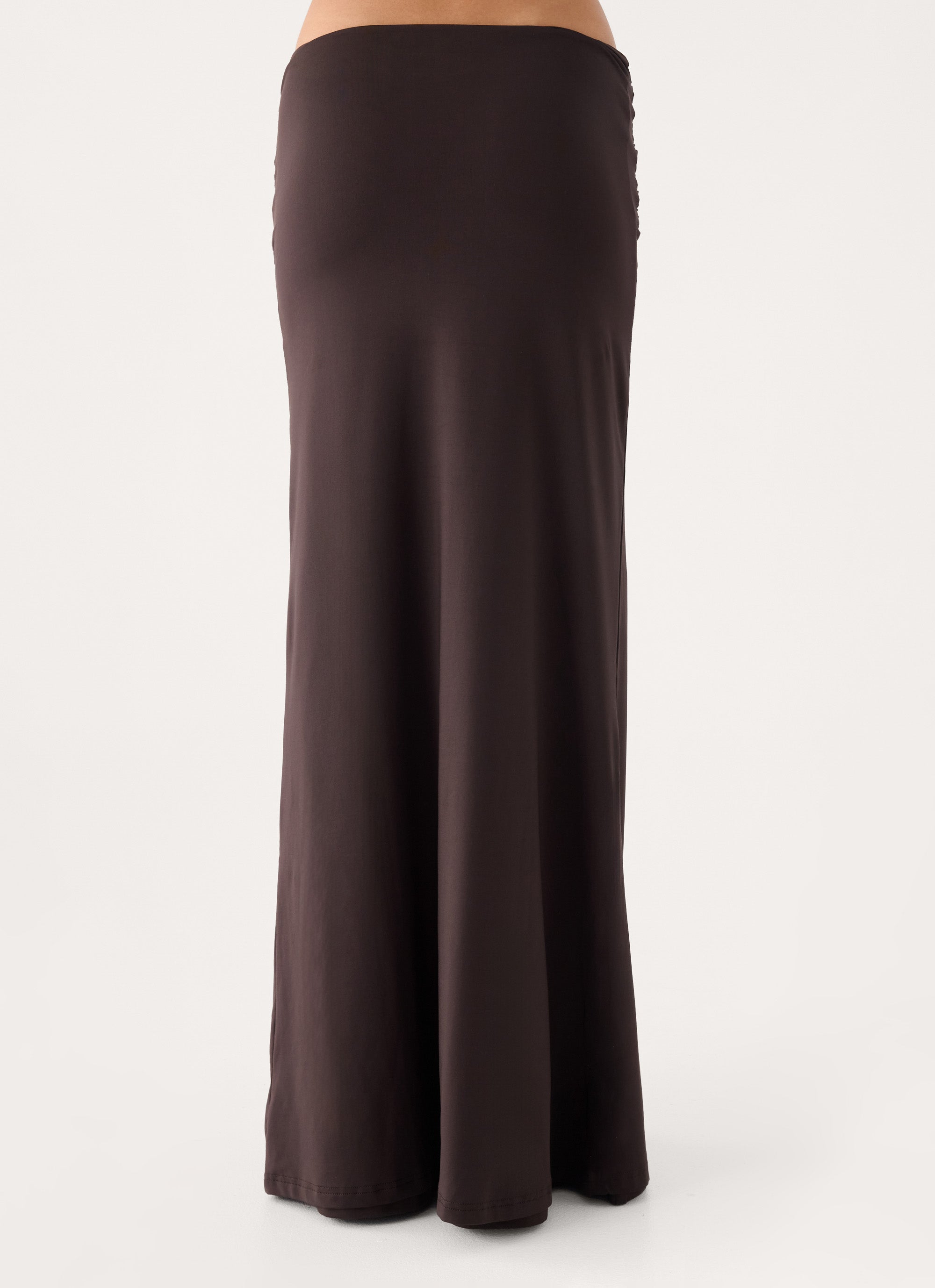 Rosanna Maxi Skirt - Chocolate – Peppermayo