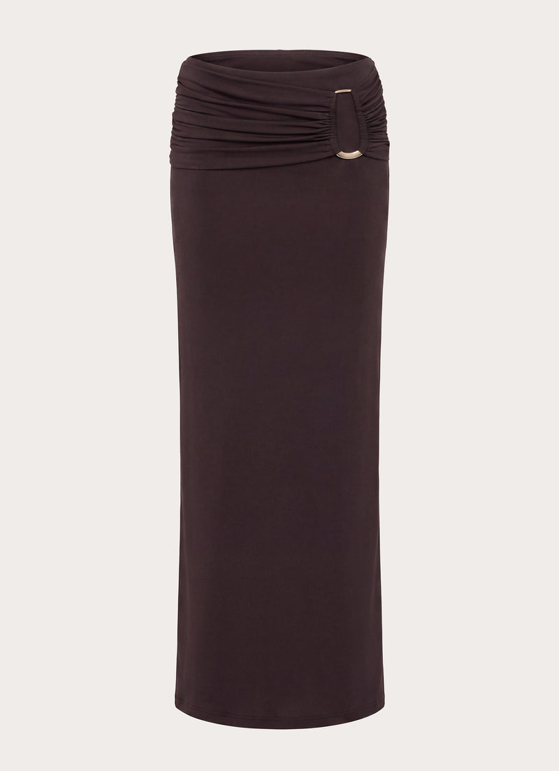 Rosanna Maxi Skirt - Chocolate