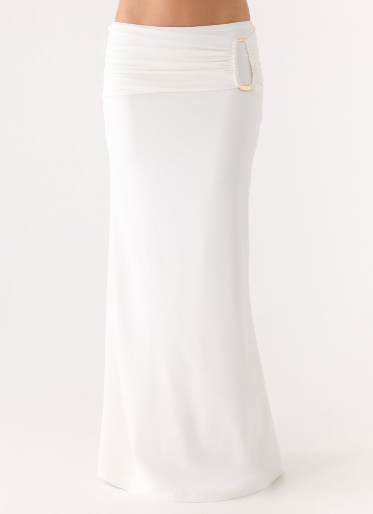 Rosanna Maxi Skirt - White