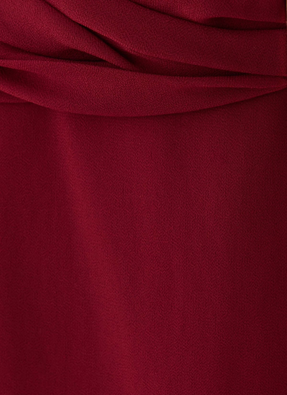 Rossie Strapless Mini Dress - Burgundy