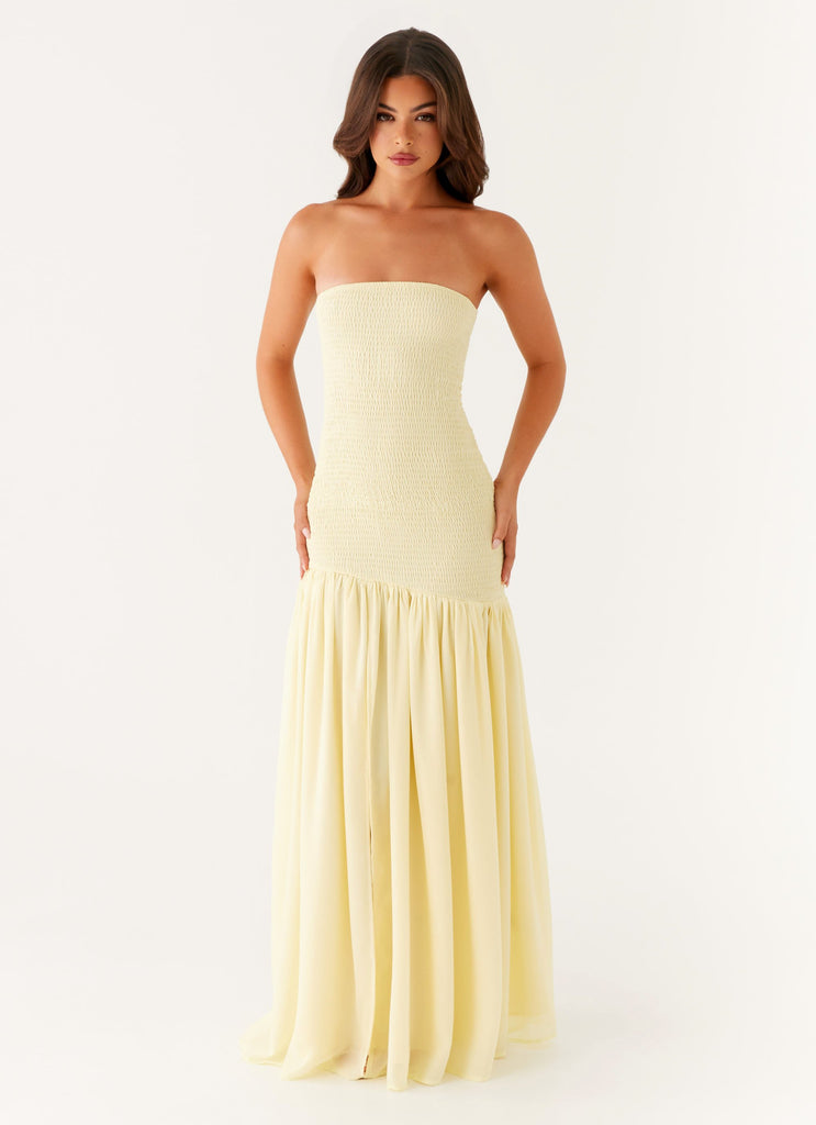 Royce Maxi Dress - Yellow