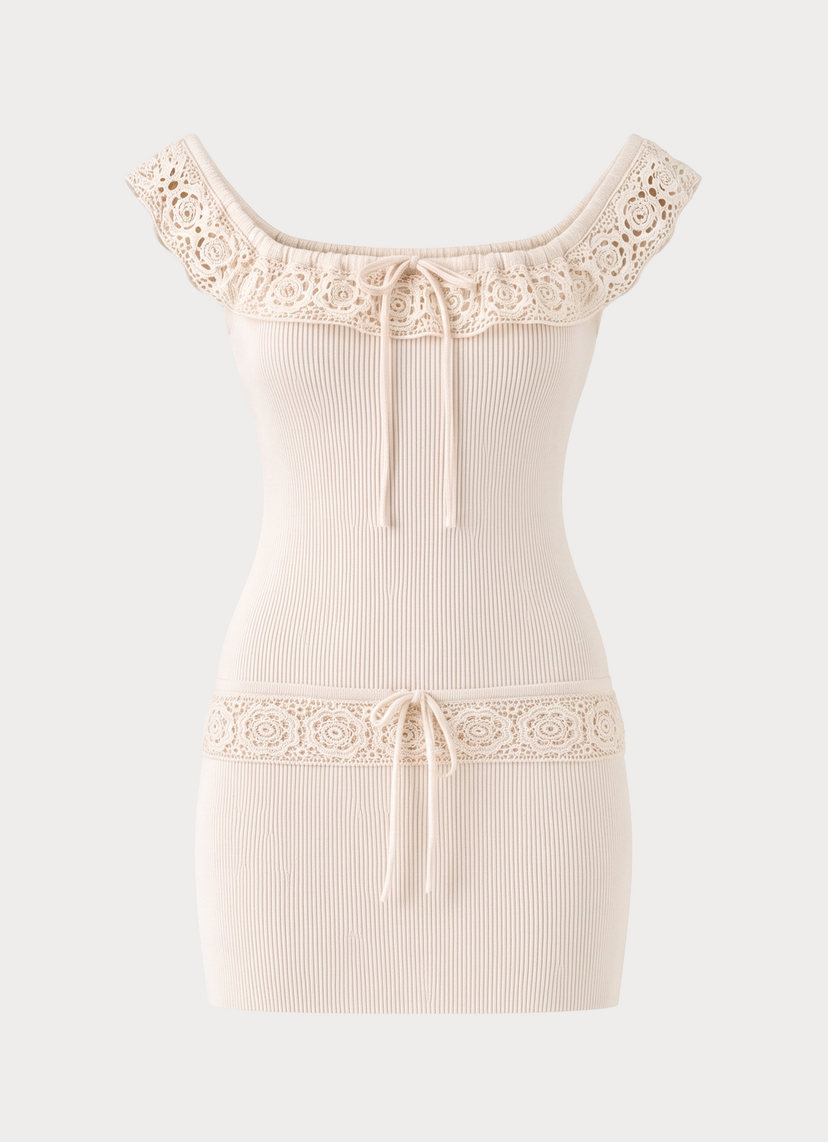 Rubi Mini Dress - Ivory