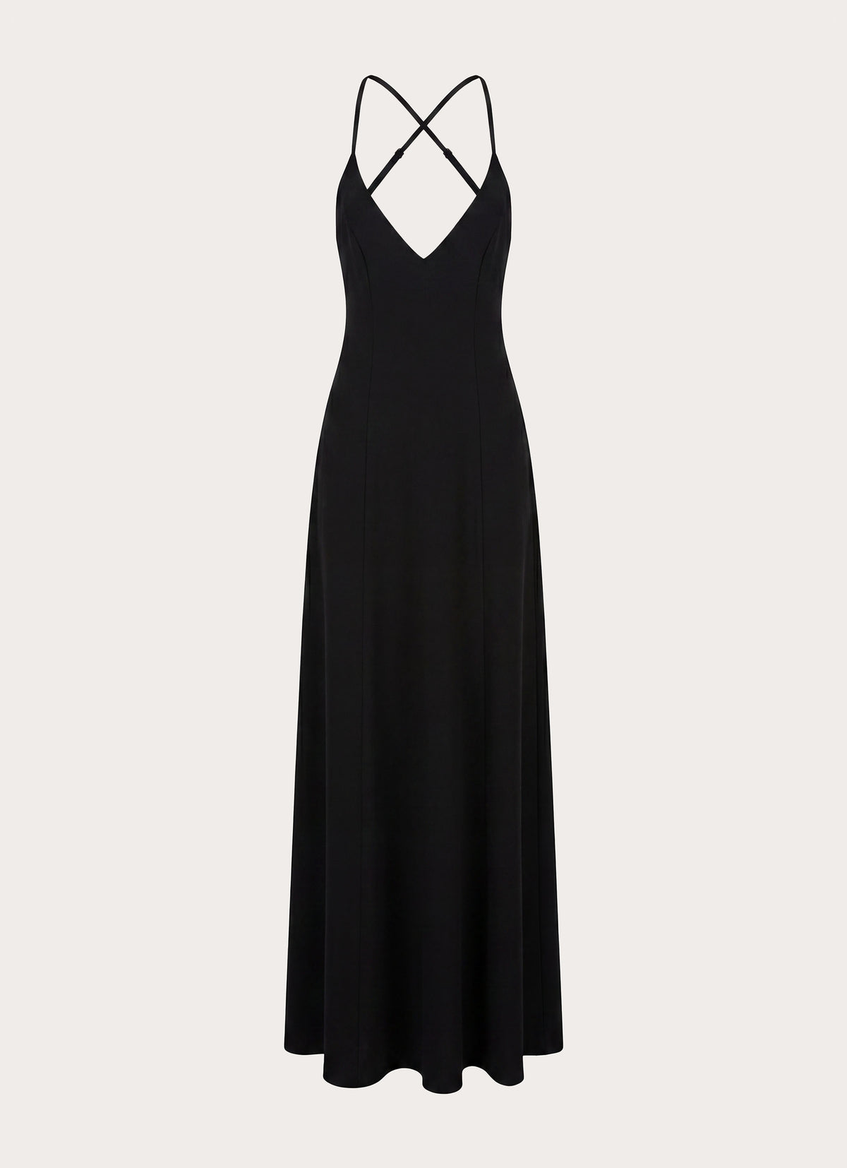 Russian Roulette Maxi Dress - Black