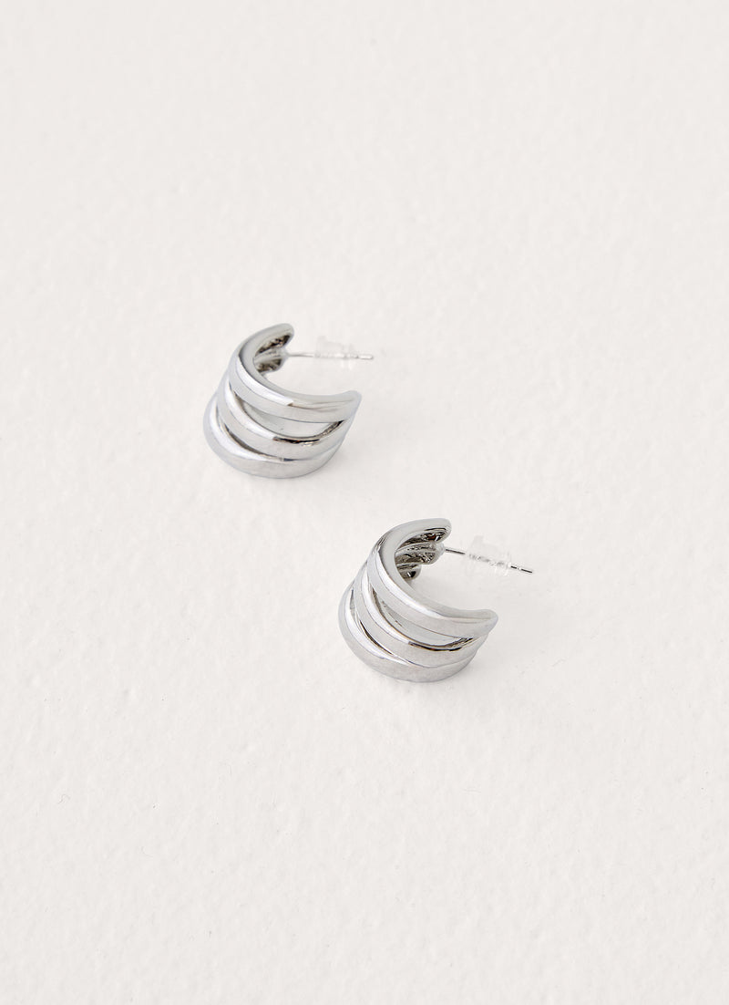 Sardinia Darling Earrings - Silver