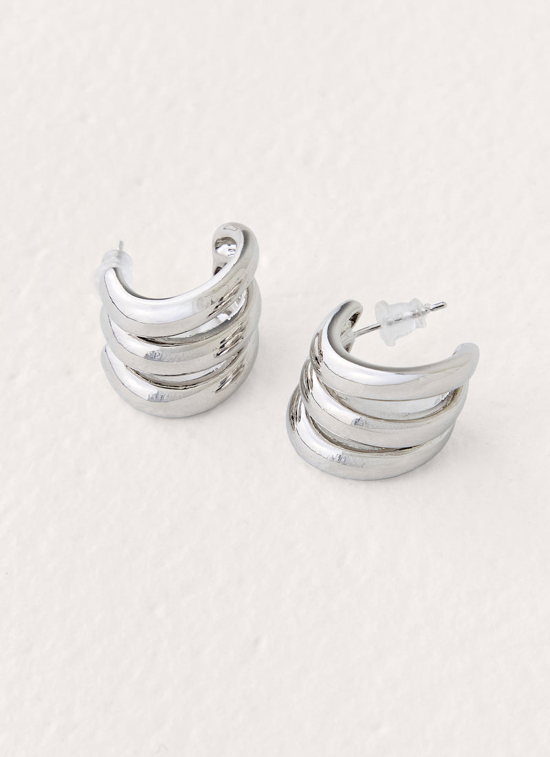 Sardinia Darling Earrings - Silver