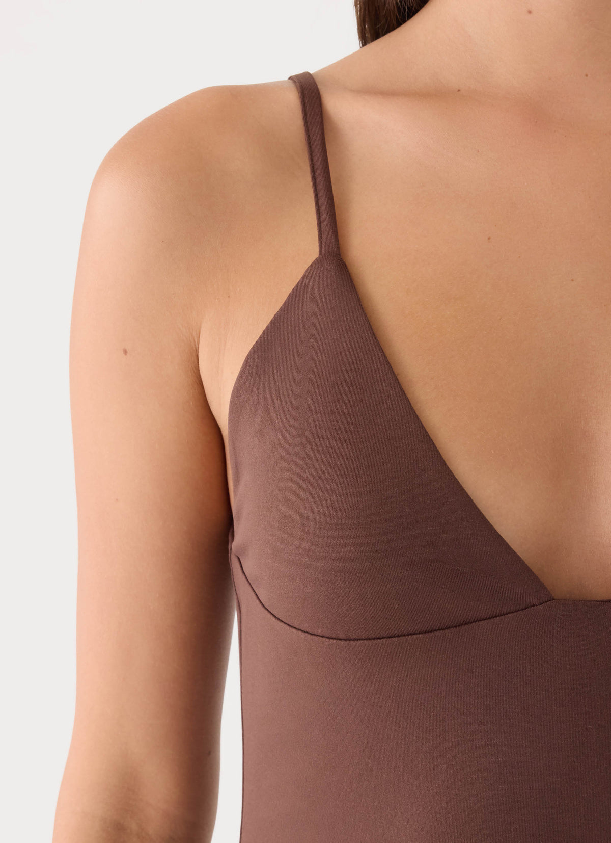 Savanah Mini Dress - Chocolate