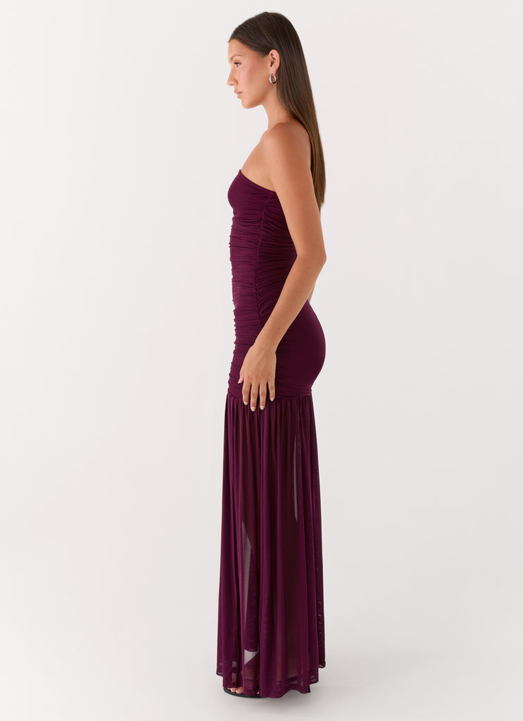 Savaya Maxi Dress - Mulberry