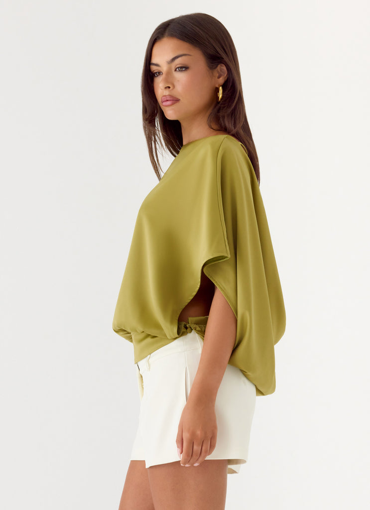 Serena Top - Fern Green