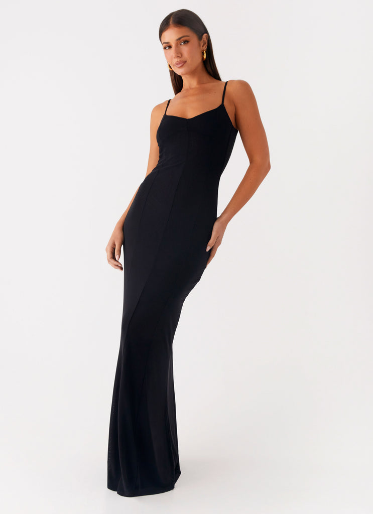 serene escape satin midi dress Serene Escape Satin Midi Dress - White