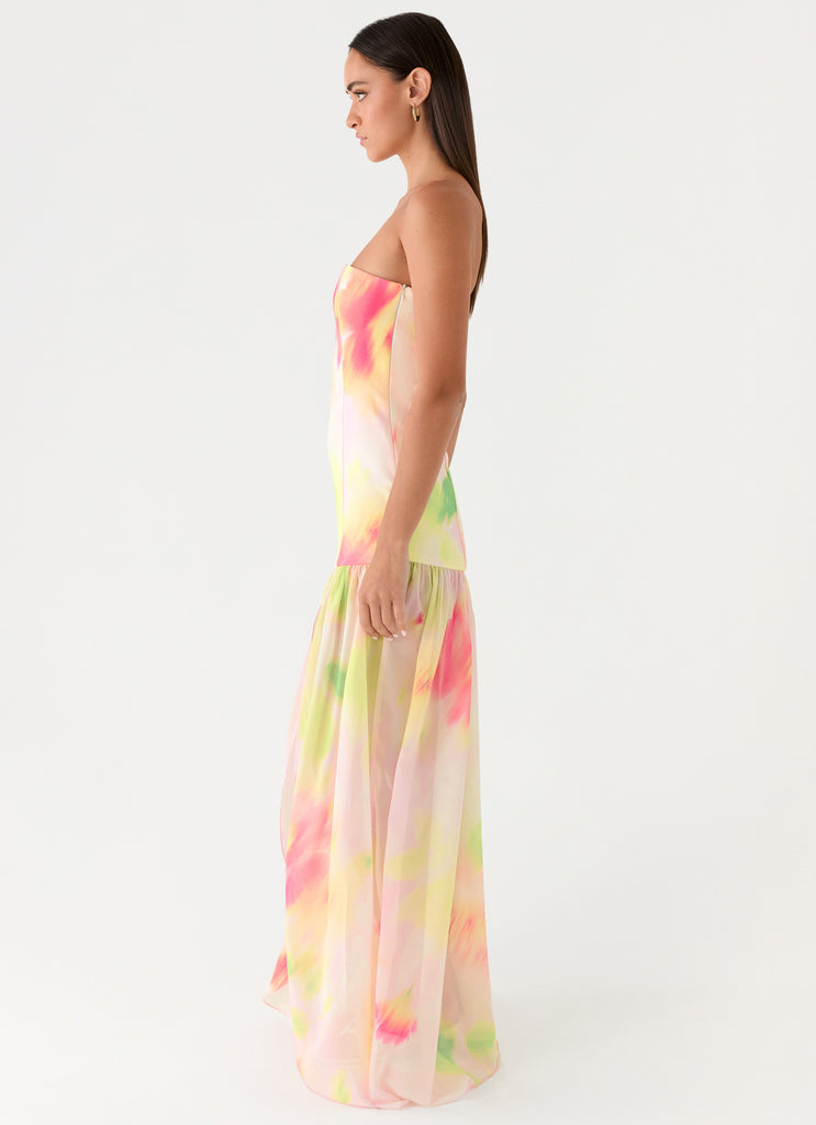 Shape Of Love Maxi Dress - Floral Romance