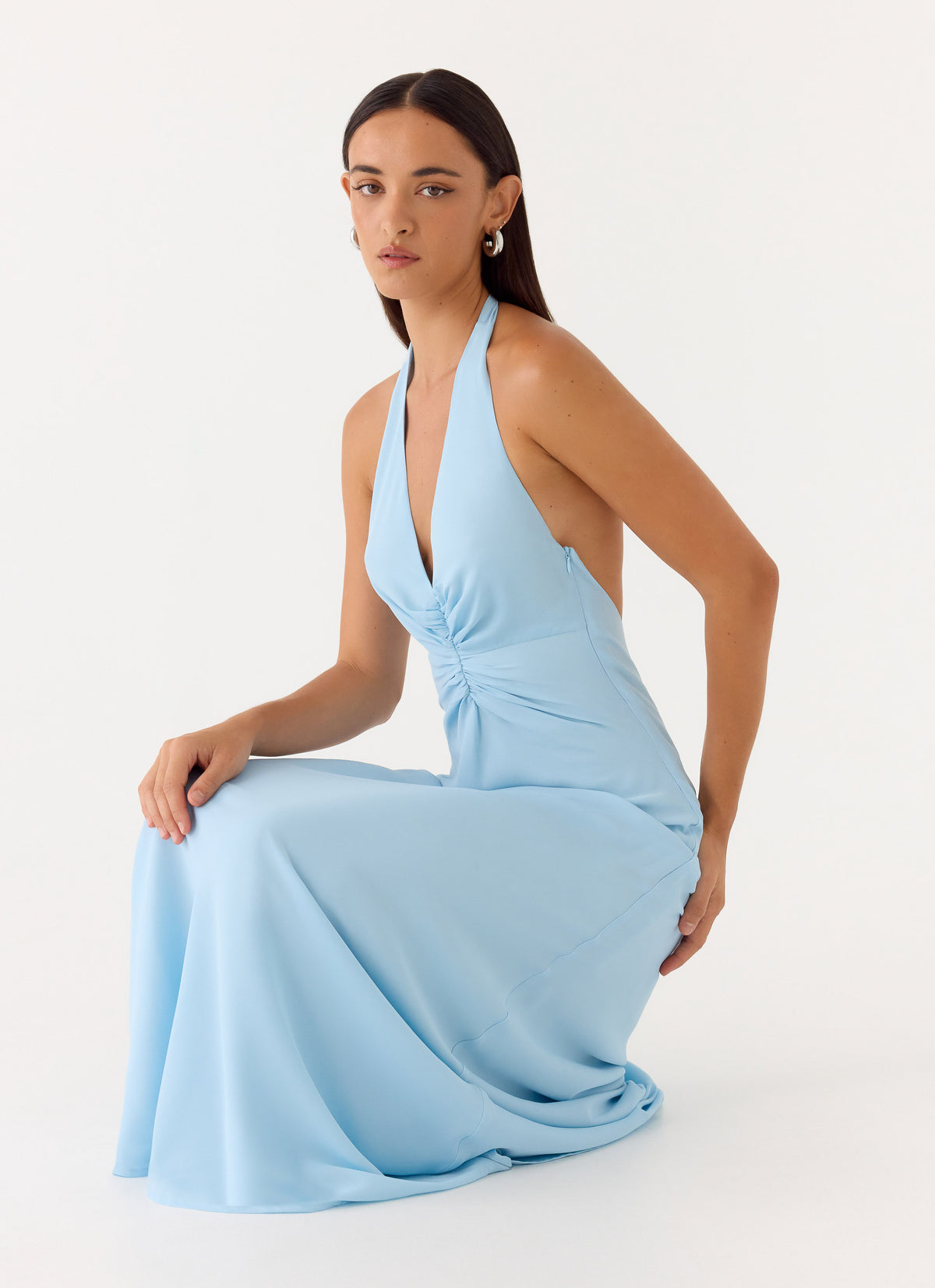 Sharpay Halter Maxi Dress
