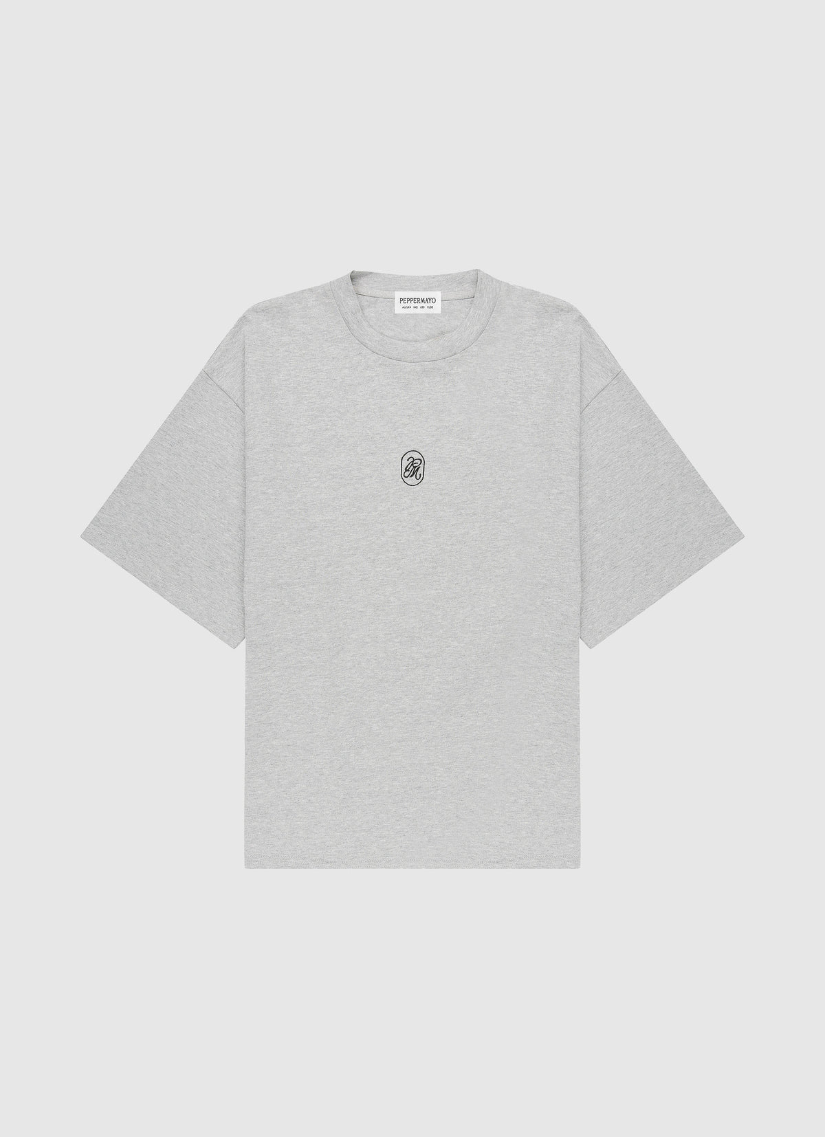 Signature Oversized Tee - Grey