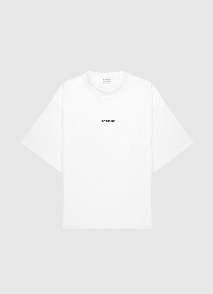 Signature Oversized Tee - White