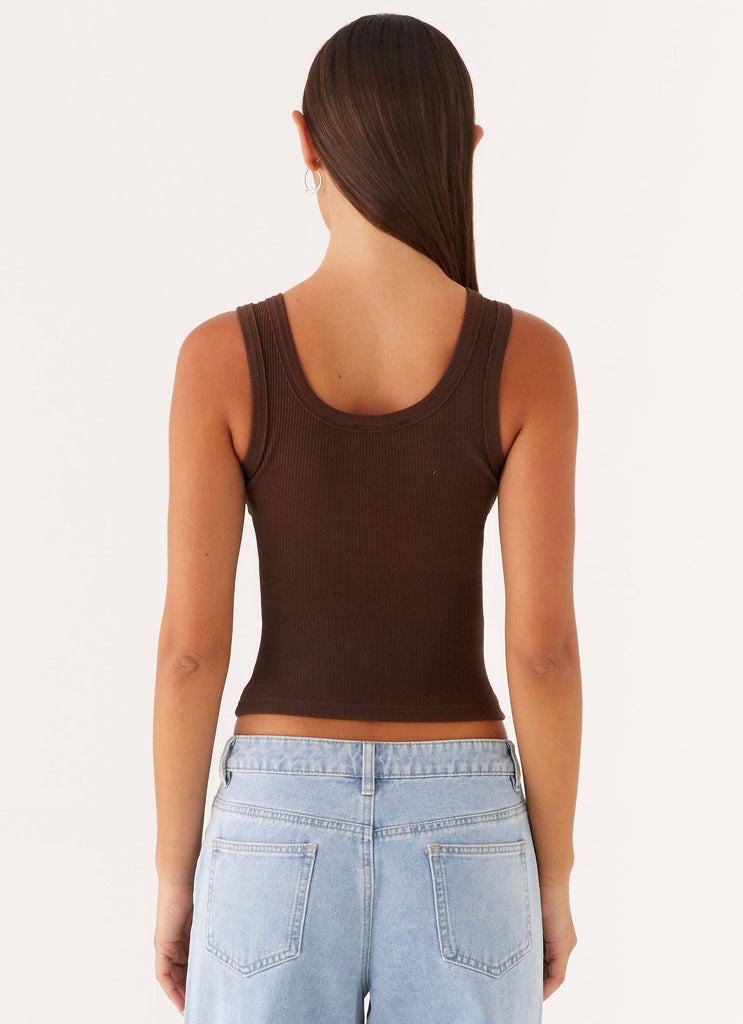 Signature Tank Top - Chocolate