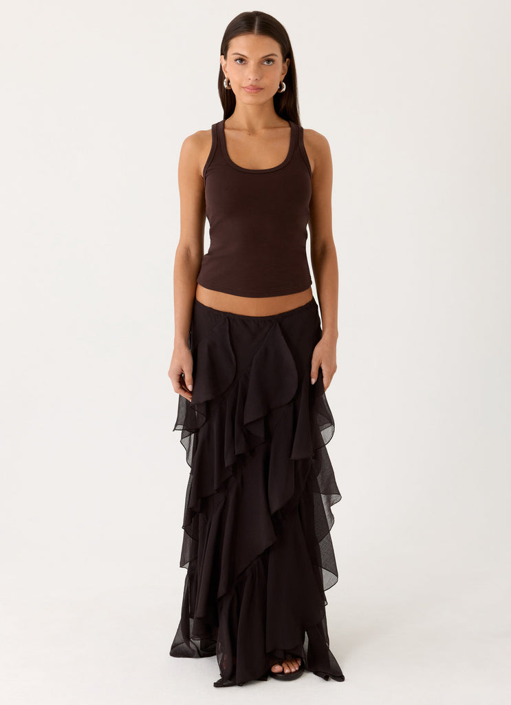 Silka Top - Chocolate