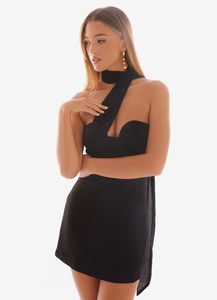 Sirena Mini Dress - Black